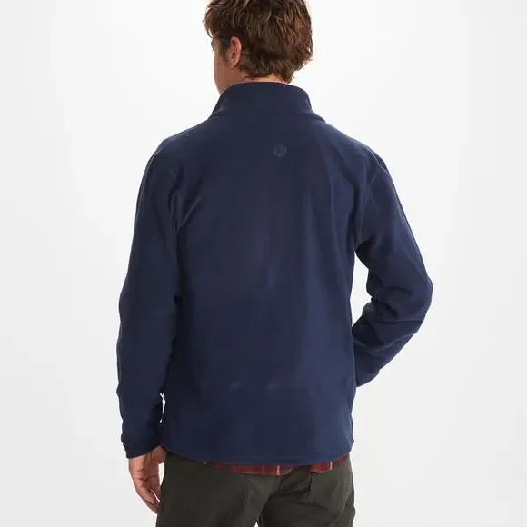 Marmot Reactor Polartec Microfleece Jacket Zip Closure Navy XXL 2XL $100 MSRP - Picture 4 of 9